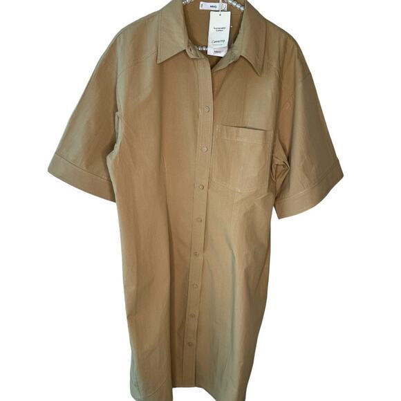 Mango Straight Dress - Statement Sleeves - Picture 4 of 9